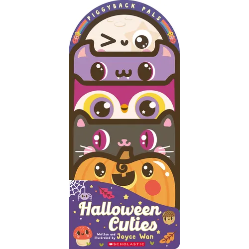 Piggyback Pals: Halloween Cuties - Board Book