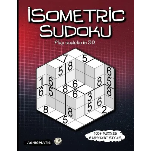 Isometric Sudoku: Play sudoku in 3D - Paperback