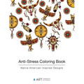 Anti-Stress Coloring Book: Native American Inspired Designs - Paperback