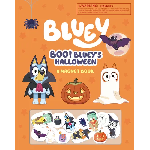Boo! Bluey's Halloween: A Magnet Book - Board Book