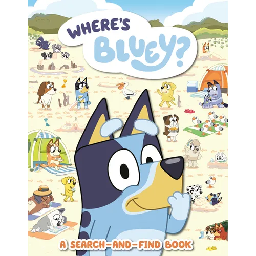 Where's Bluey?: A Search-And-Find Book - Paperback
