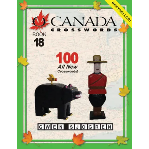 O Canada Crosswords Book 18 - Paperback
