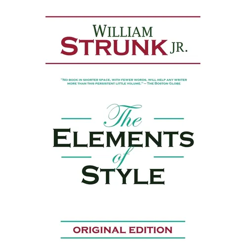 The Elements of Style - Paperback