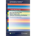 Zero-Sum Discrete-Time Markov Games with Unknown Disturbance Distribution: Discounted and Average Criteria - Paperback