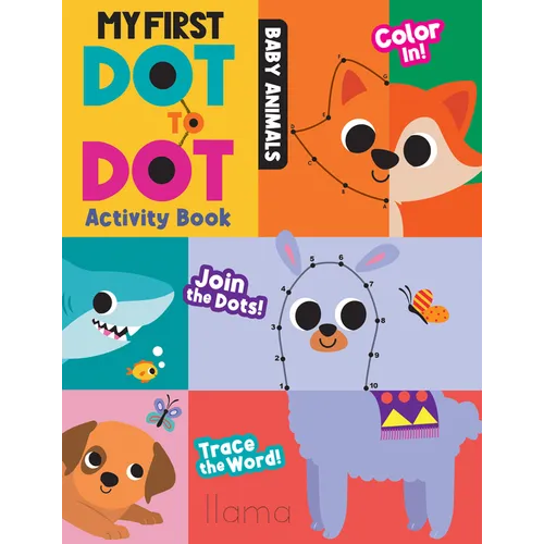 My First Dot to Dot Activity Book: Baby Animals - Paperback
