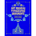 Art Nouveau Typographic Ornaments - Paperback
