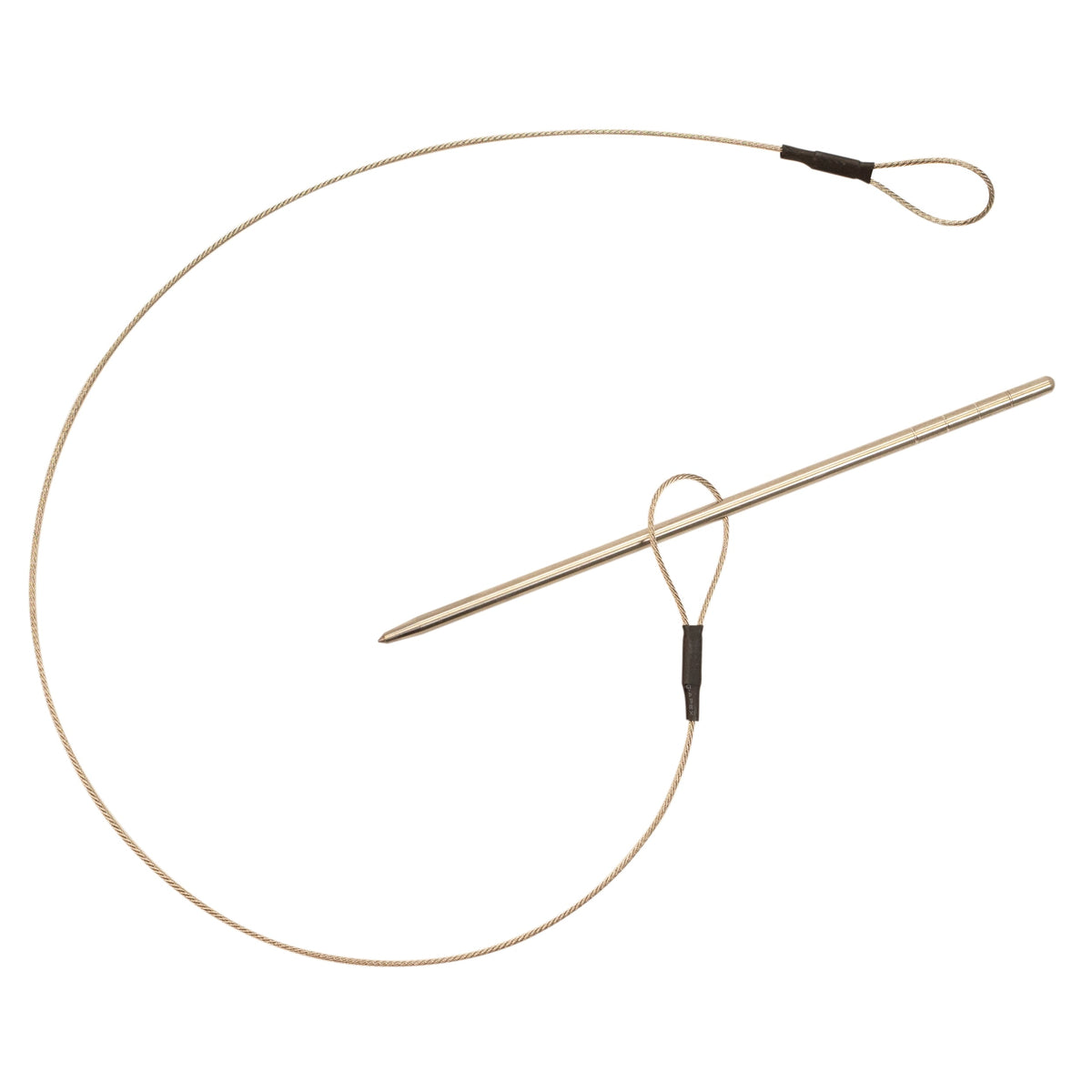 Spearfishing Compact Stainless Steel Fish Stringer Cable & 4.75" Rod