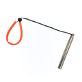 Scuba Dive 6.5" Stainless Steel Tank Rattle Signal Device Stick with Lanyard