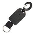 Scuba Diving Rebounding Style Compact Locking Retractor, Extends up to 18"
