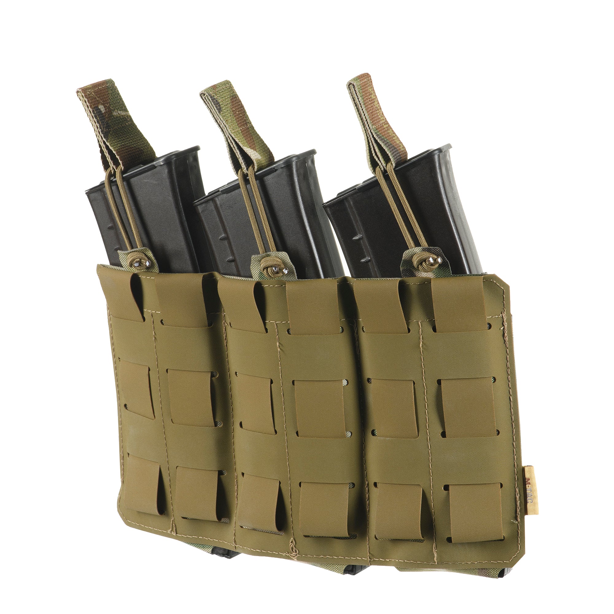 M-Tac Elastic Triple Mag Pouch Elite Laser Cut