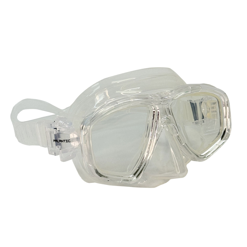 Palantic M36 Clear/Clear Silicone RX Full Farsighted Lenses Dive/Snorkeling Mask