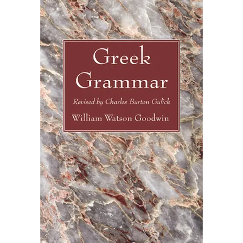 Greek Grammar - Paperback