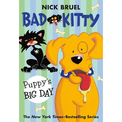 Bad Kitty: Puppy's Big Day (Paperback Black-And-White Edition) - Paperback