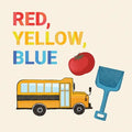 Red, Yellow, Blue: English Edition - Paperback