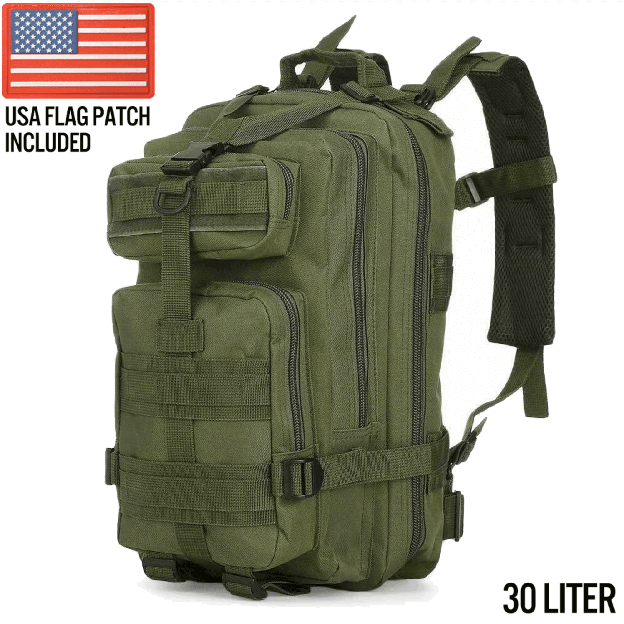XGear Tactical Small 30L Tactical Backpack Survival Bag
