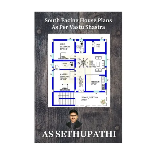 South Facing House Plans: As Per Vastu Shastra - Paperback