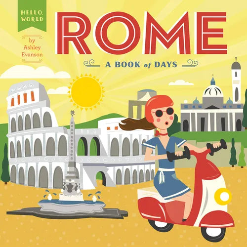Rome: A Book of Days - Board Book