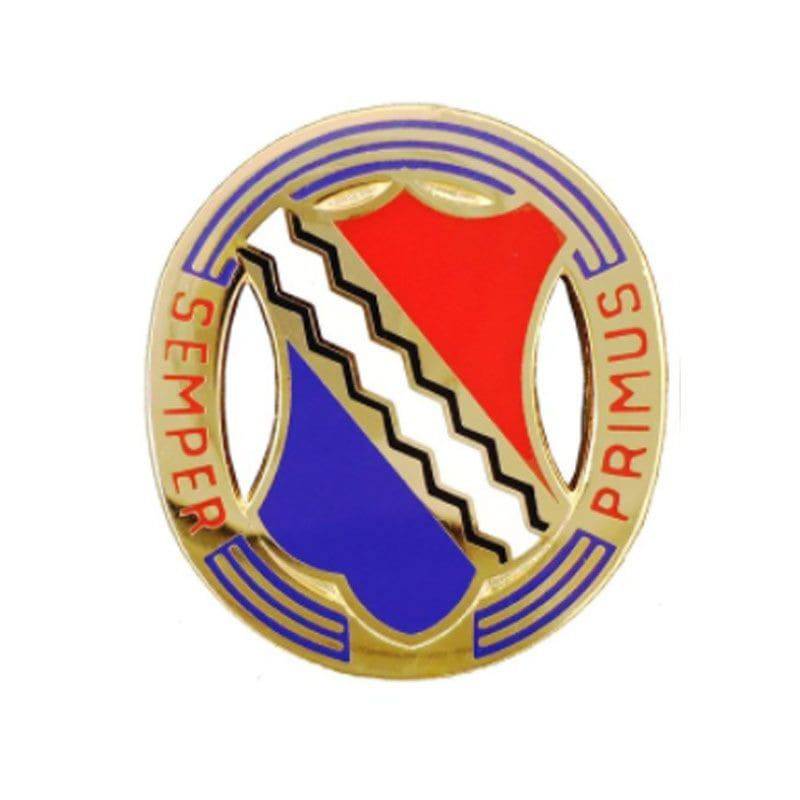 U.S. Army 1st Infantry Regiment Unit Crest "Semper Primus" (Each)