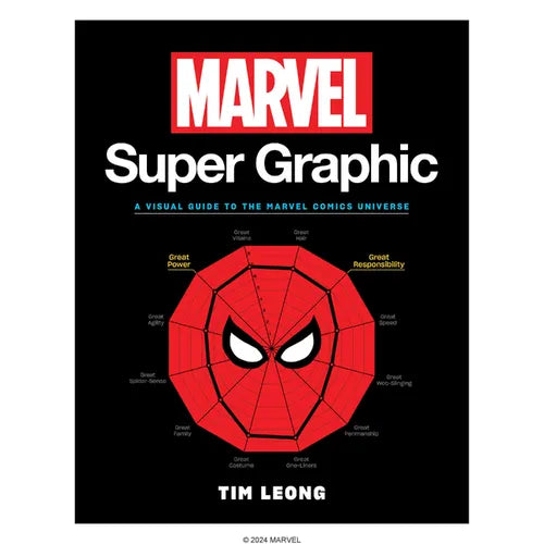 Marvel Super Graphic: A Visual Guide to the Marvel Comics Universe - Paperback