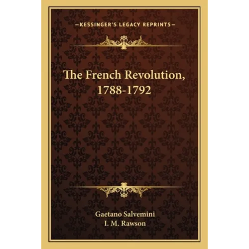 The French Revolution, 1788-1792
