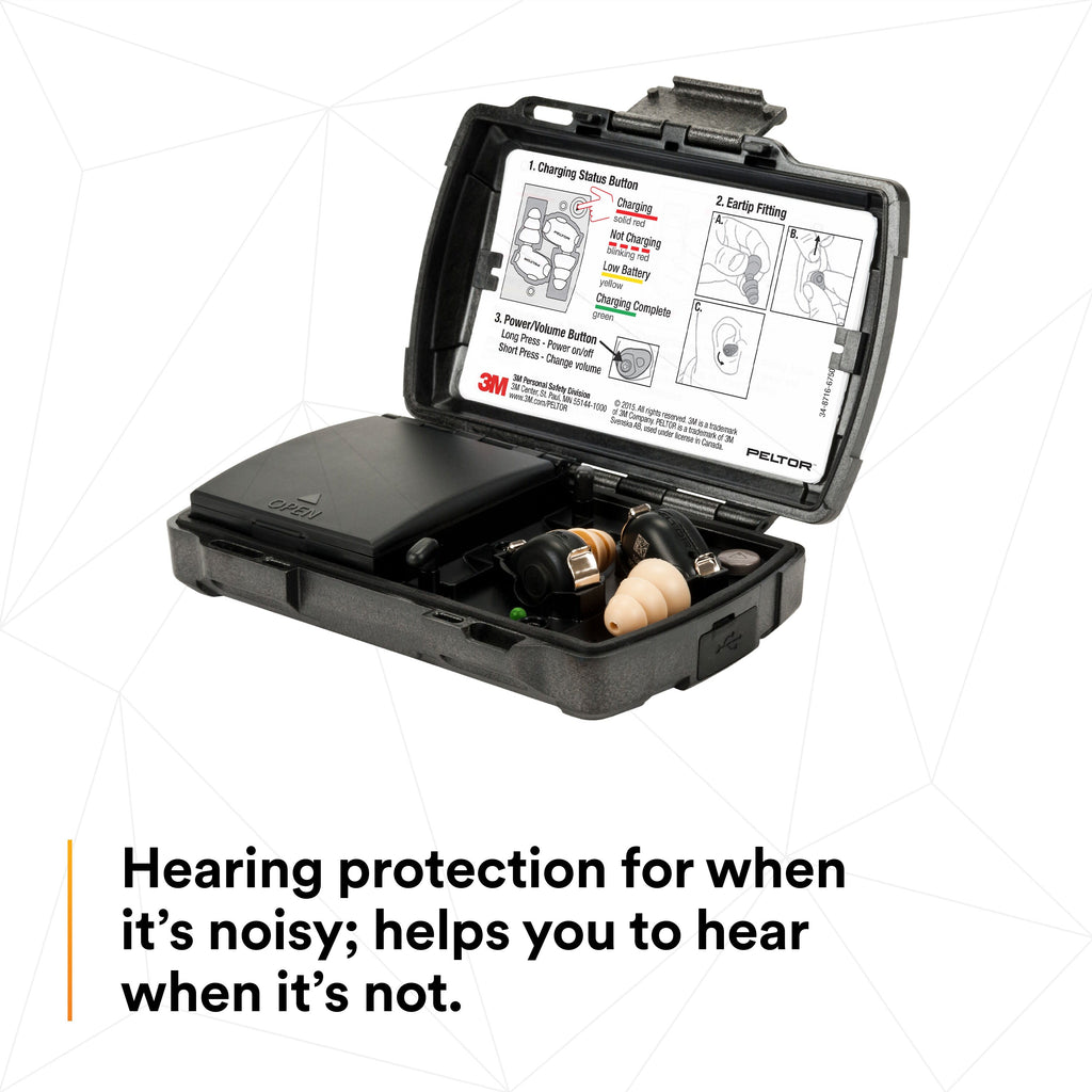 Peltor TEP-100 - Peltor Hearing Protection Tactical Earbuds