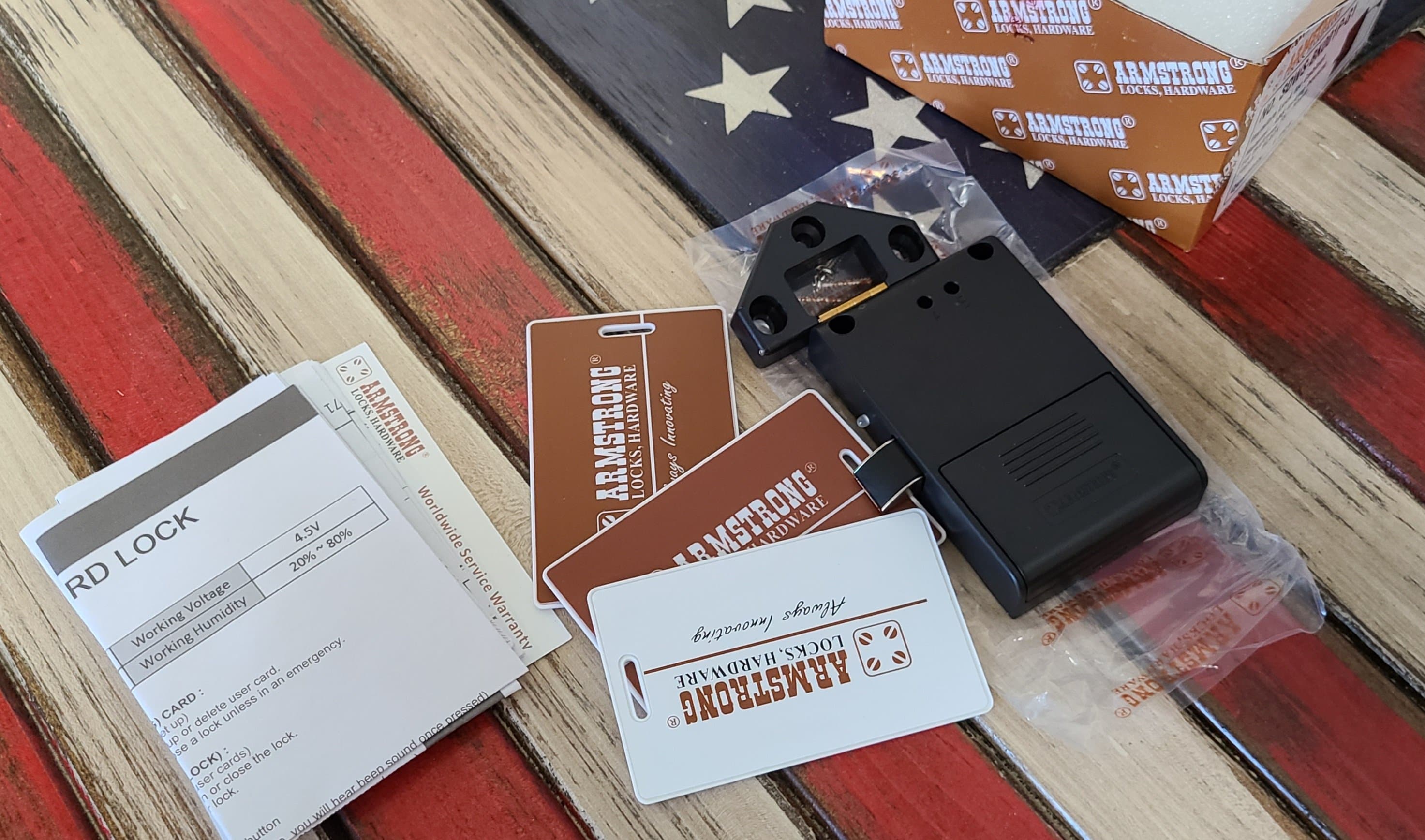 RFID lock assembly