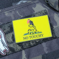 No Touchy PVC Morale Patch
