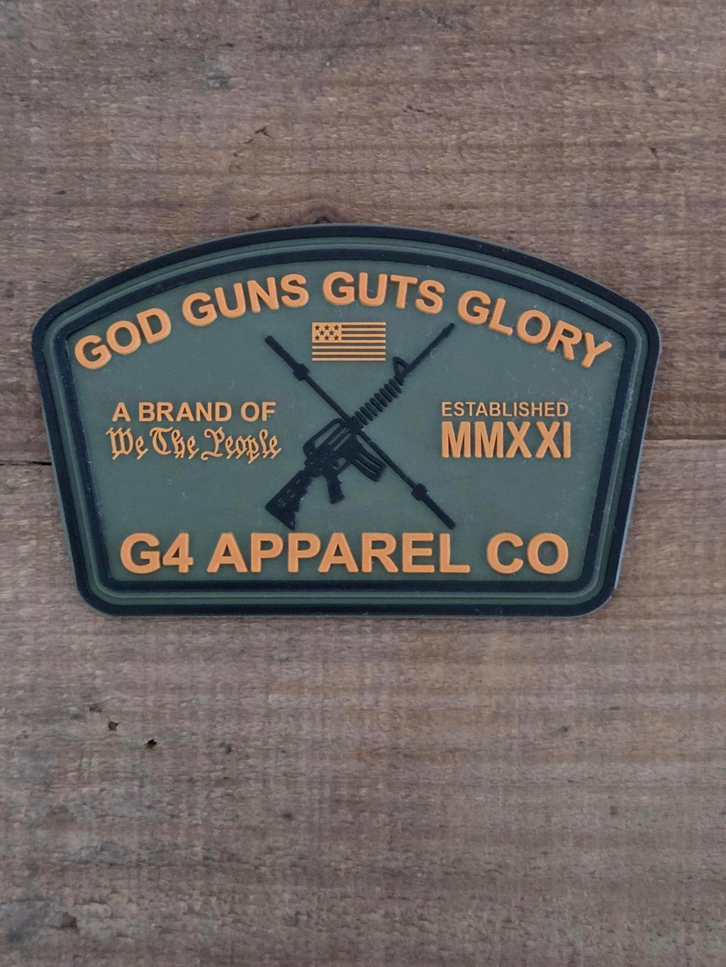 G4 APPAREL CO PVC Patches