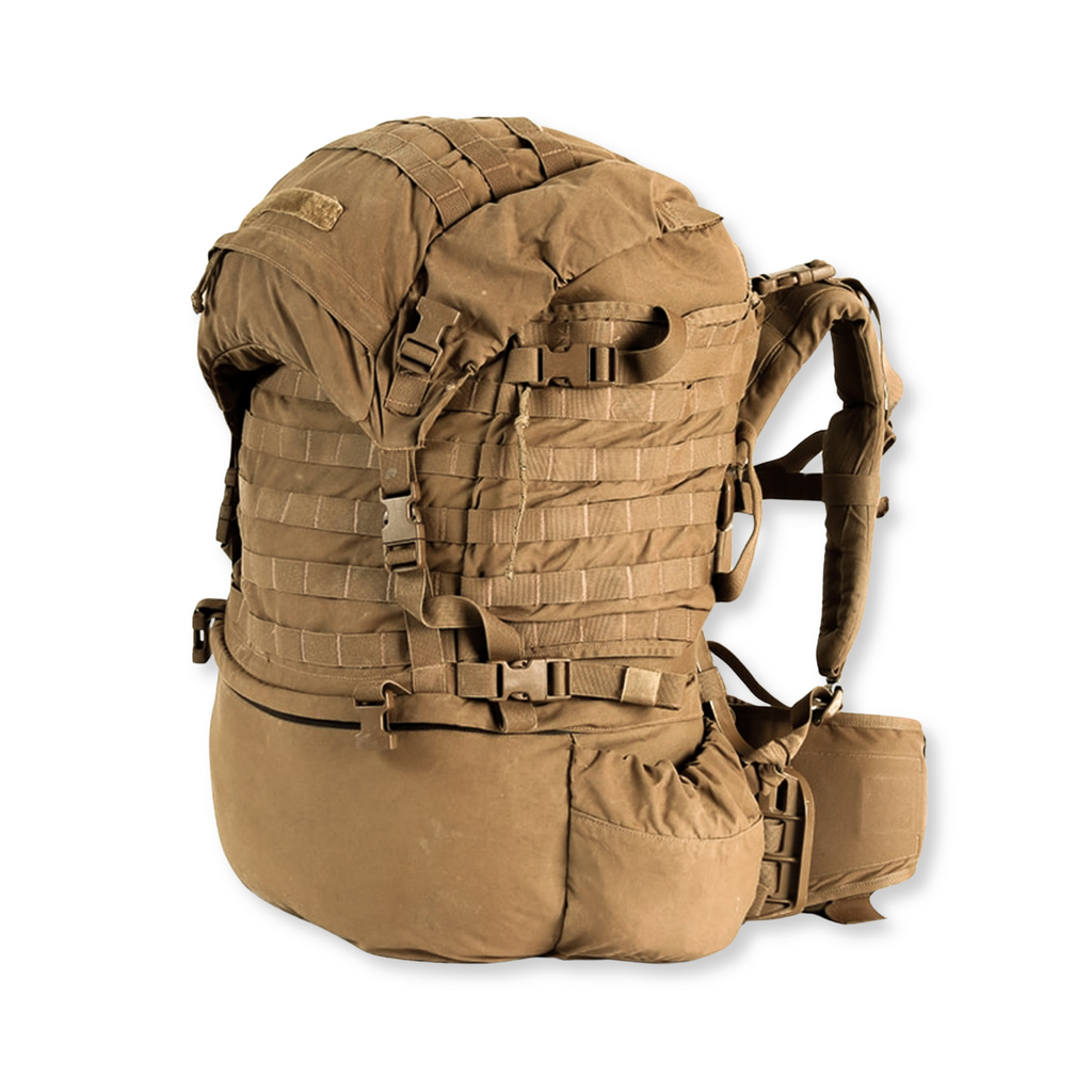 USMC Pack System FILBE Coyote Rucksack – Complete Set (Genuine U.S. Military Issue) - USED