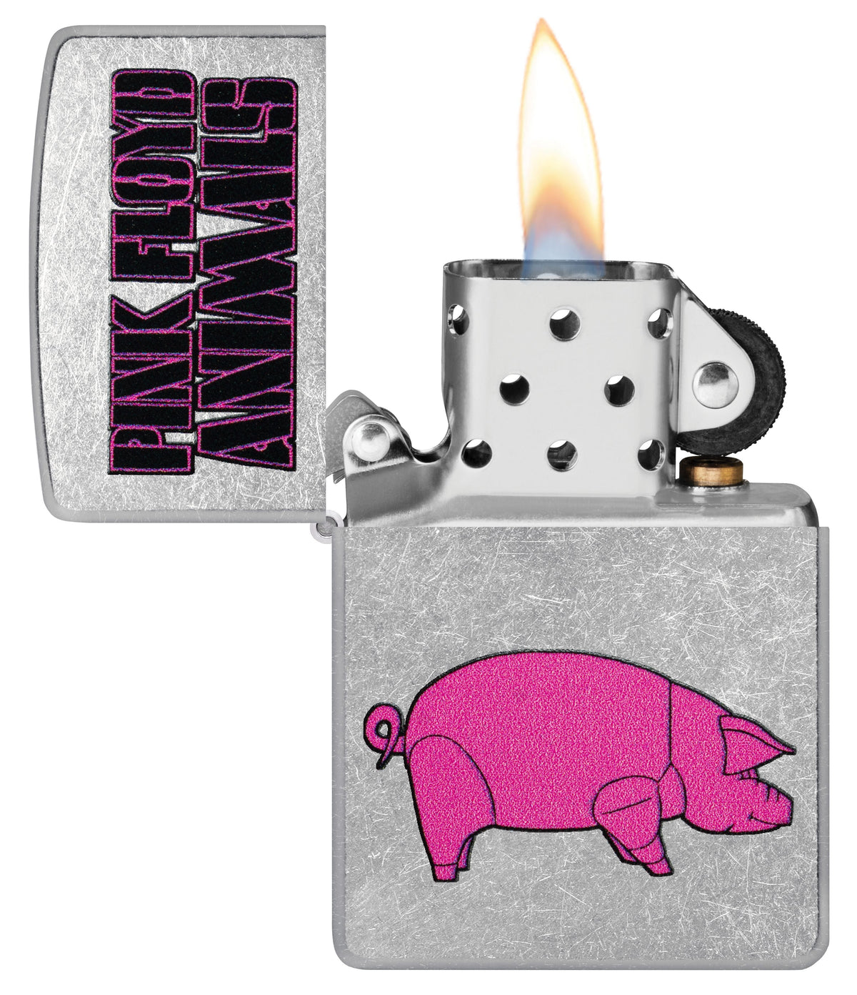 Zippo Pink Floyd Animals Street Chrome Lighter #47241