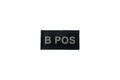 B+ Blood Type Patch Infrared
