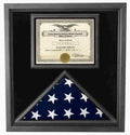 Flag Connections Premium USA-Made Solid wood Flag Document Case