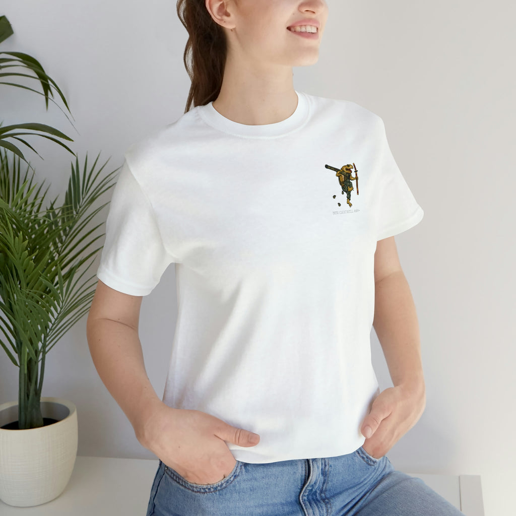 AT4 Rocket and Sword Frog - Front Print - Short Sleeve Tee