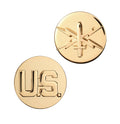 U.S. & Cyber Warfare Enlisted STA-BRITE® Pin-on (pair)