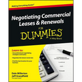 Negotiating Commercial Leases & Renewals For Dummies - Paperback