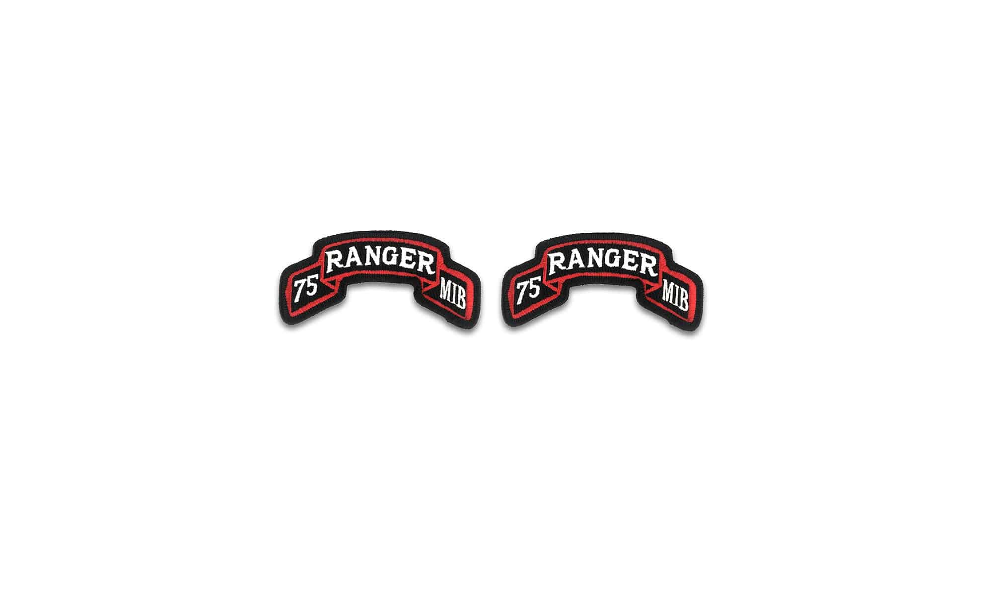 U.S. Army 75th Ranger Regiment MIB Sew-on AGSU Color Tab (pair)