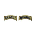 U.S. Army Ranger OCP Tab with Hook Fastener (pair)