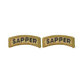 U.S. Army Sapper OCP Tab with Hook Fastener (pair)