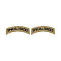 U.S. Army Special Forces OCP Tab with Hook Fastener (pair)