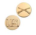 U.S. Army Enlisted Infantry & U.S. STA-BRITE® Pin-on (pair)