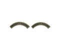 Presidents Hundred OCP Tab W/ Hook Fastener (Pair)