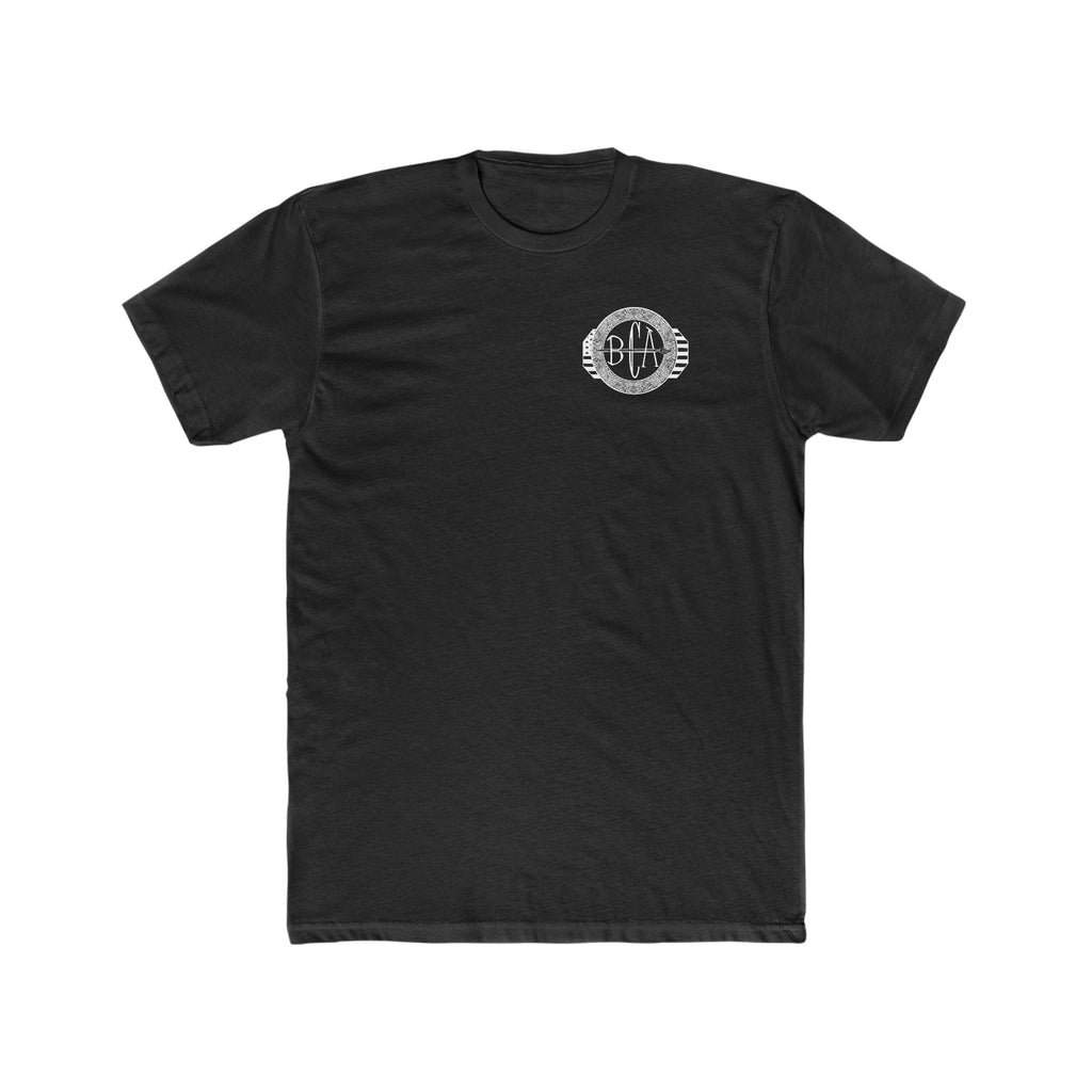 Blue Renegade Rooster - Crew Tee