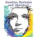 Doodles, Portraits and Sketches! Fun How to Draw Activity Book - Paperback