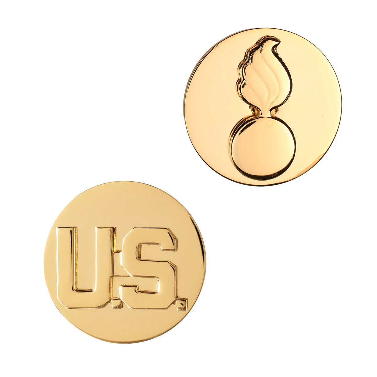 U.S. Army Enlisted Ordnance & U.S. STA-BRITE® Pin-on (pair)