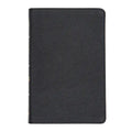 CSB Thinline Bible, Black Genuine Leather - Leather