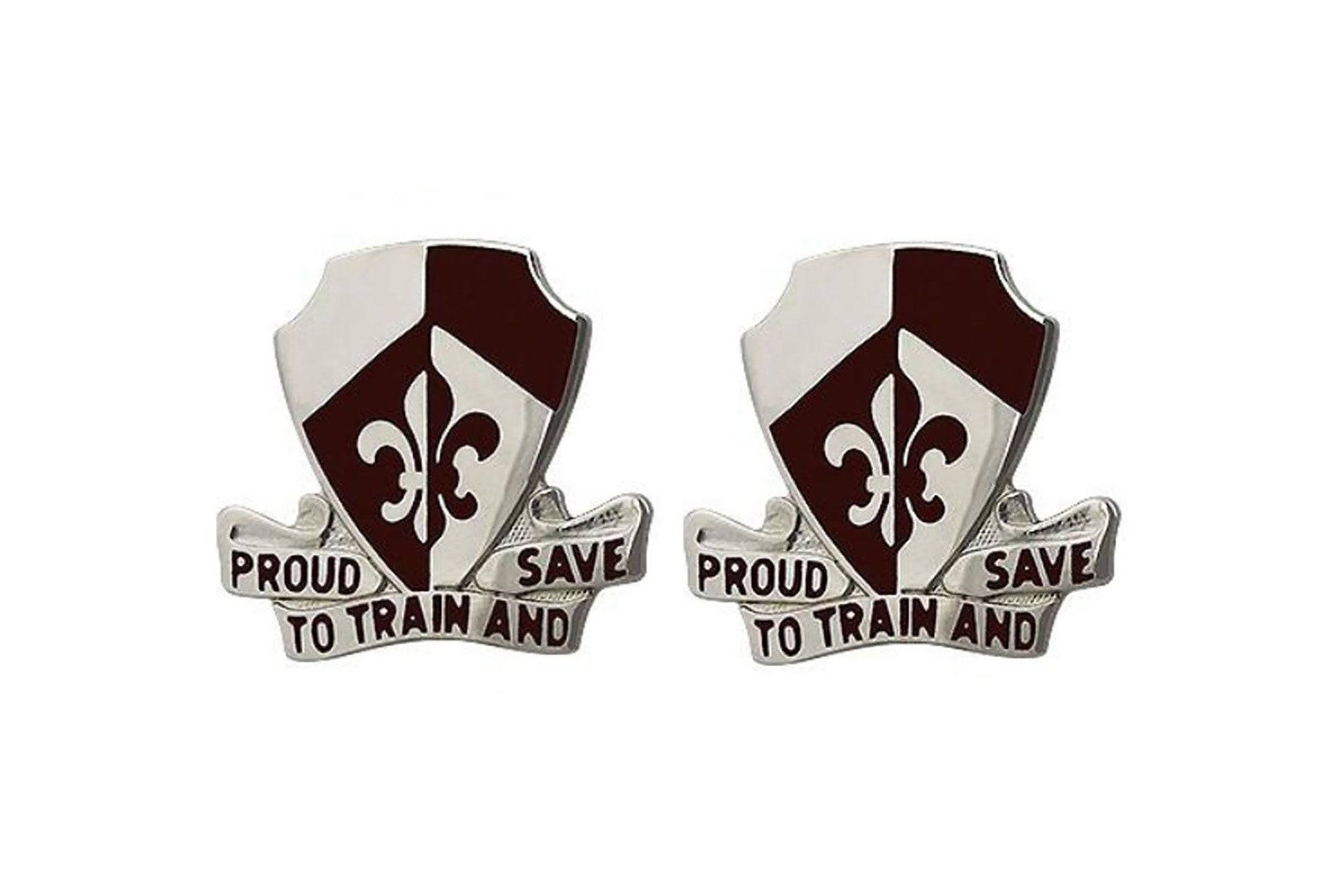U.S. Army 261st Medical Battalion Unit Crest (pair)