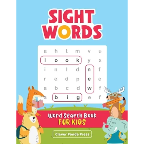 Sight Words: Word Search Book for Kids - Paperback