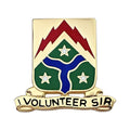 U.S. Army 278th Armored Cavalry Regiment "I Volunteer Sir" Crest