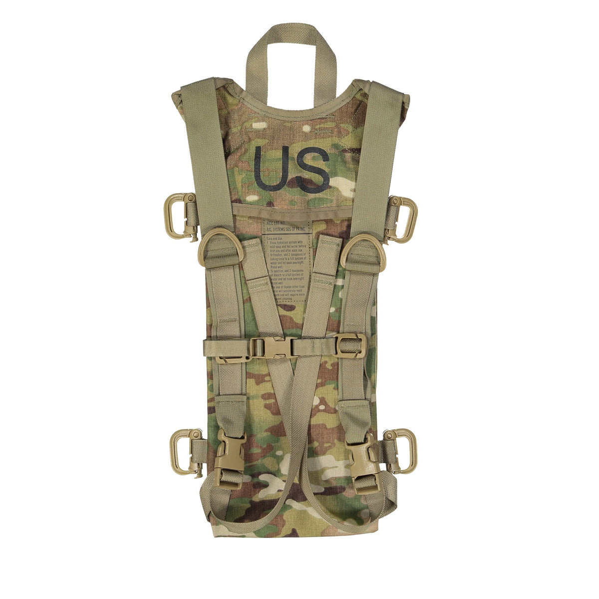 GI 3-Liter Hydration Carrier, Multicam— Used