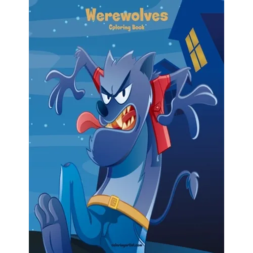 Werewolves Coloring Book 1 - Paperback
